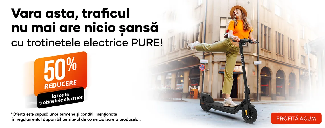 Campanie Pure Electric 50% Reducere