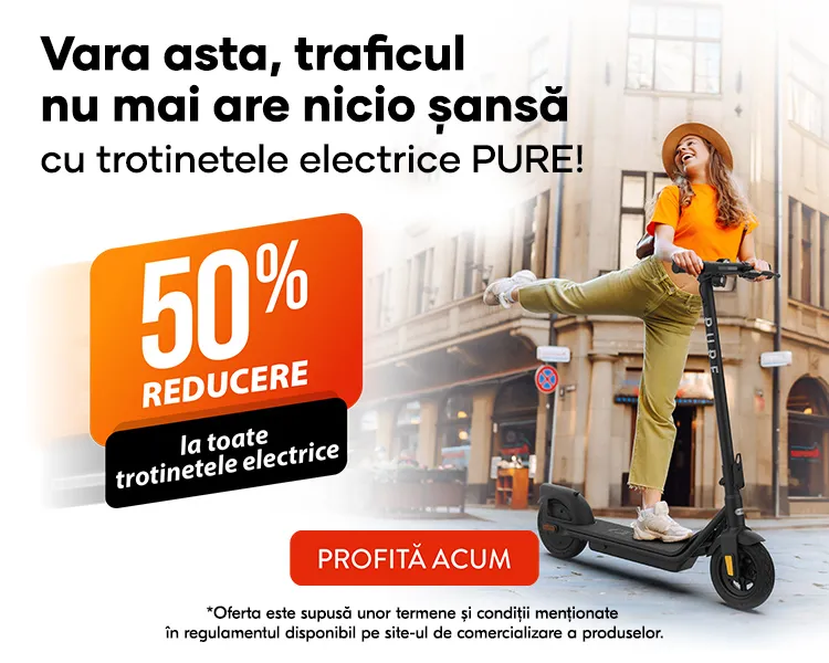 Campanie Pure Electric 50% Reducere